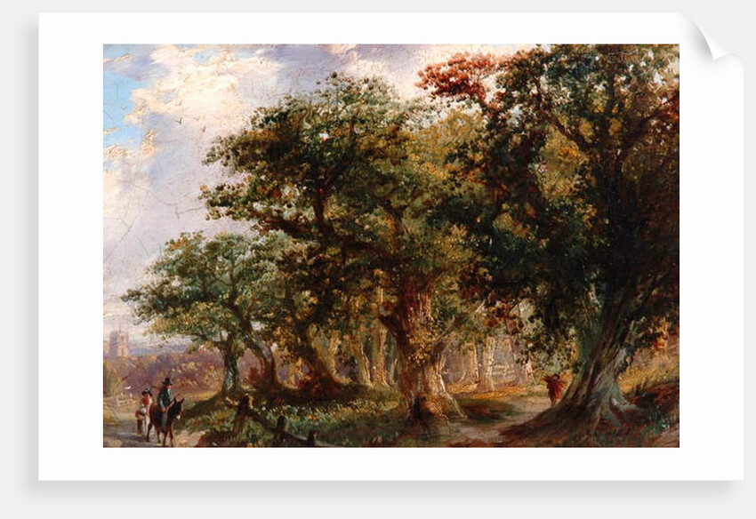 Landscape, 1805-21 by John (attr.to) Crome