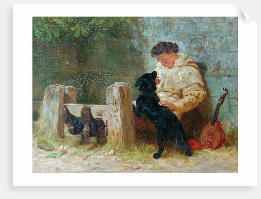 His Only Friend, 1875 by John Charles Dollman