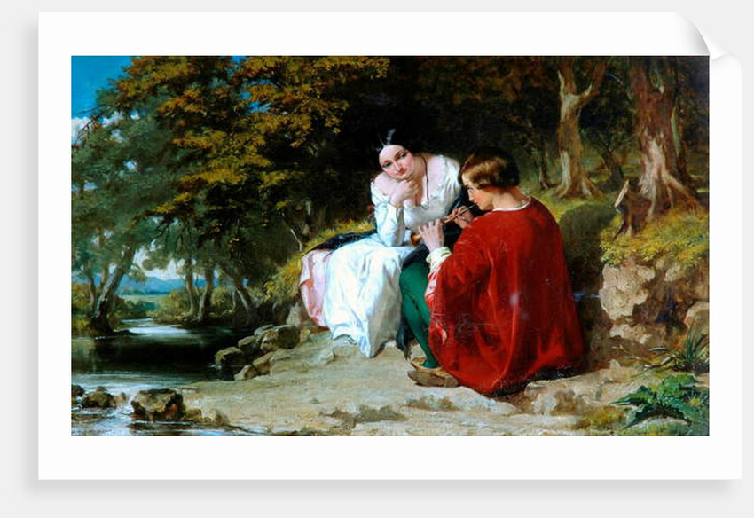 Melody by Alfred W. Elmore