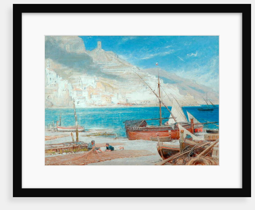 Amalfi, 1900 by Albert Goodwin