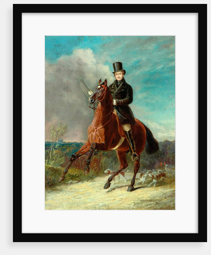 The Prince Consort On Horseback, 1841 by John Frederick Senior Herring