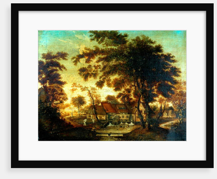 The Water Mill by Meindert Hobbema