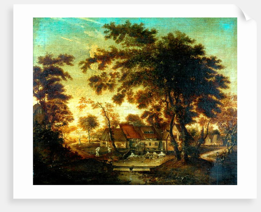 The Water Mill by Meindert Hobbema