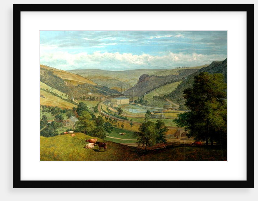 Todmorden Valley From Charlestown, 1860 by John Holland