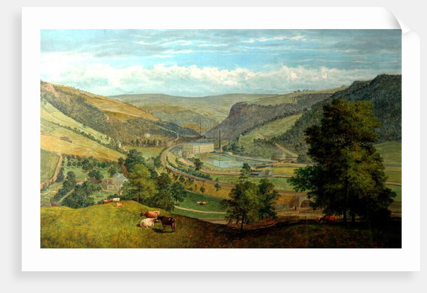 Todmorden Valley From Charlestown, 1860 by John Holland