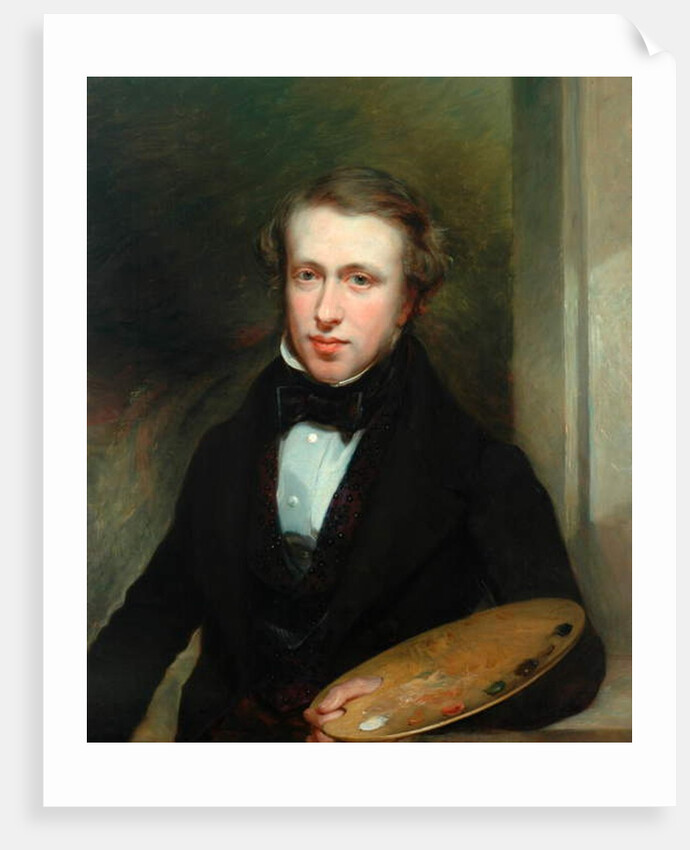 Self Portrait, 1839 by Joshua Horner