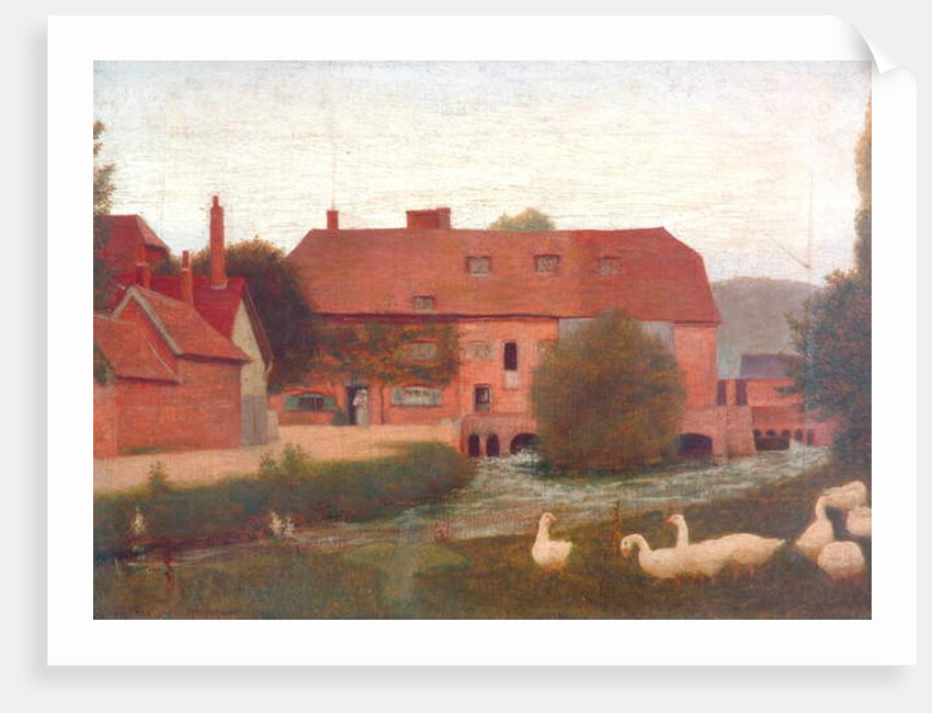 Mill Stream, 1876 by Frederick Hamilton Jackson