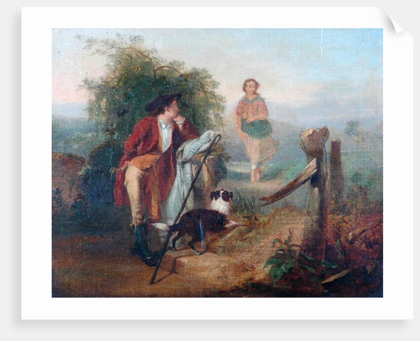 The Gentle Shepherd by Alexander Johnston