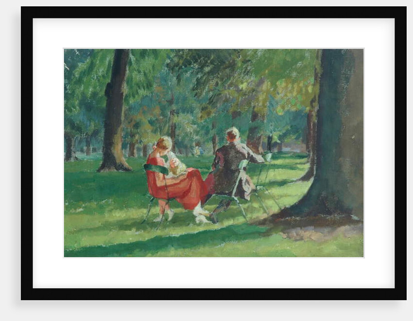 Kensington Gardens by Therese Lessore