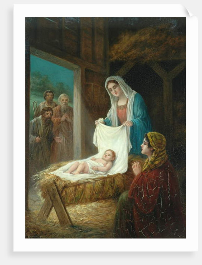 First Christmas Morn, c.1899 by Raymonde Lynde