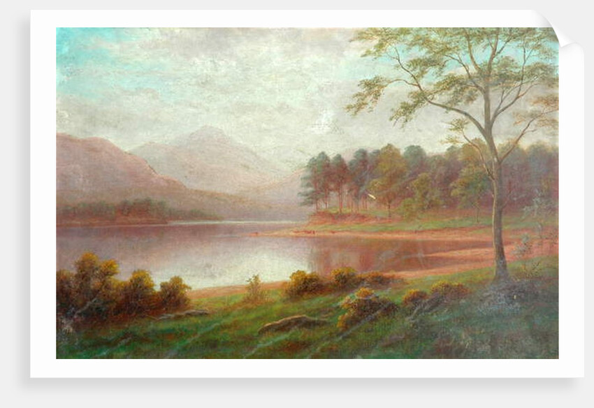 Browmill Point, Derwentwater, Cumberland by William Mellor