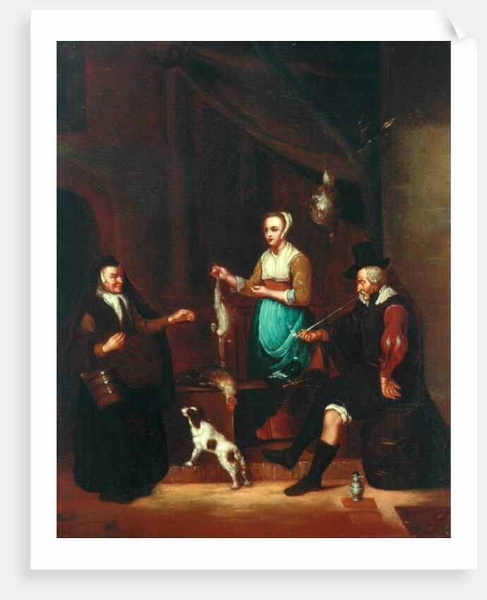 Le Marchand de Volaille by Gabriel Metsu