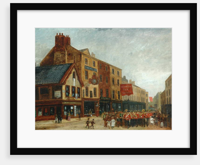 Halifax Street Scene, 1890 by John William Oates