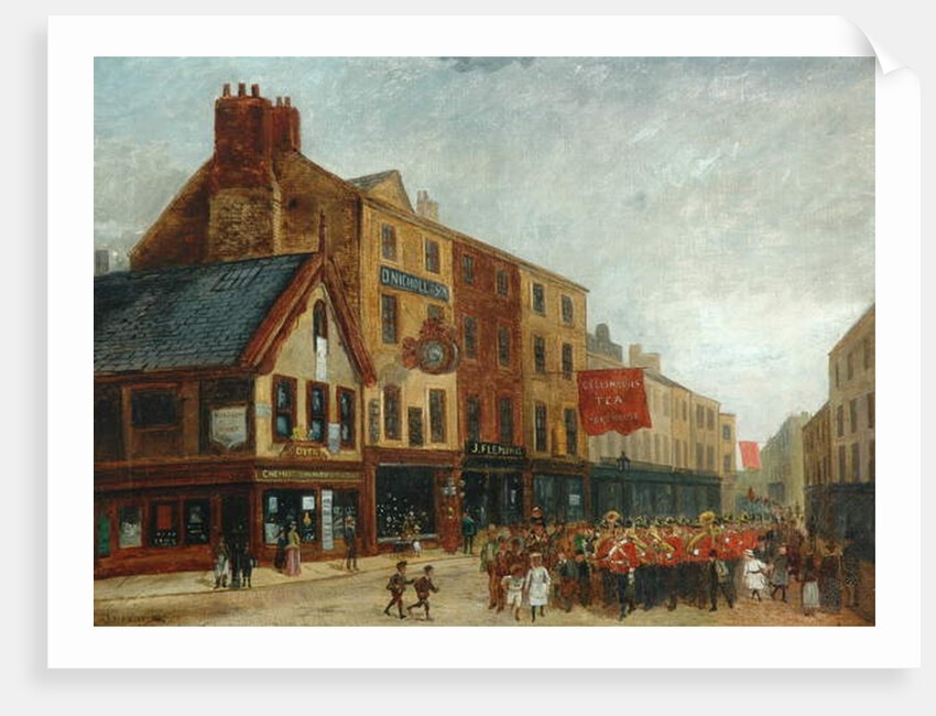 Halifax Street Scene, 1890 by John William Oates