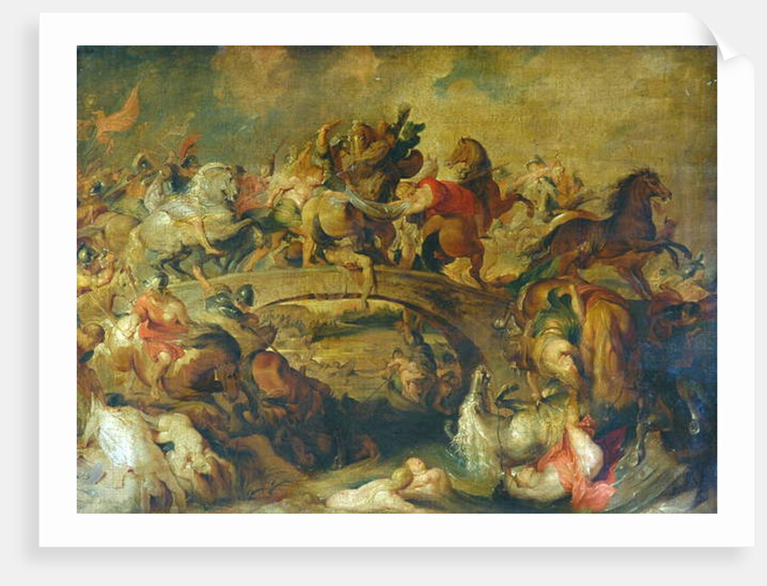 Battle of The Amazons by Peter Paul Rubens