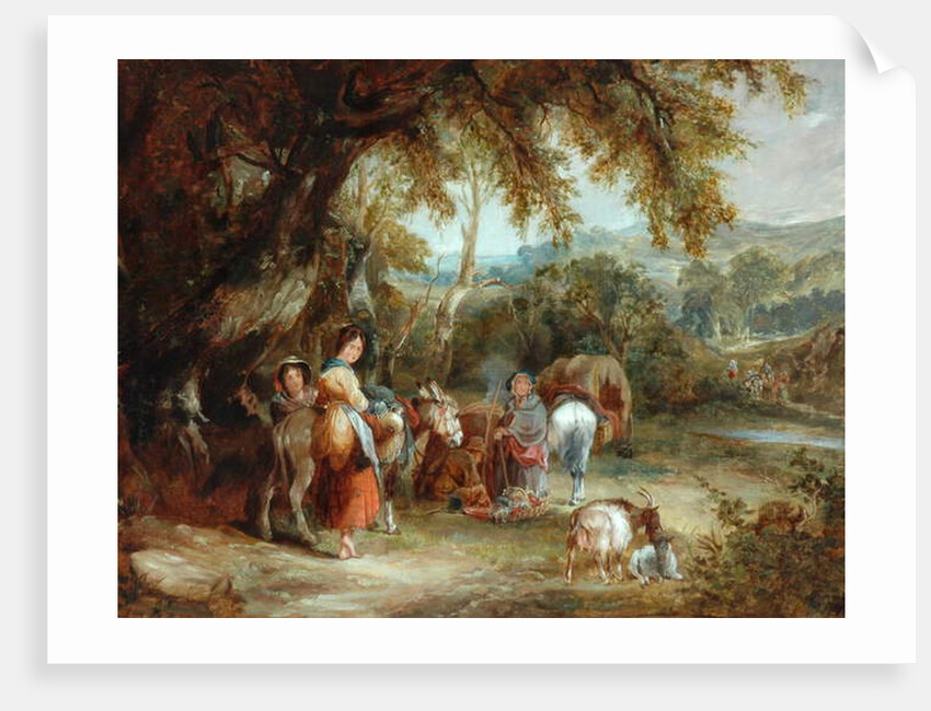 A Gypsies' Encampment, 1788 by William Shayer