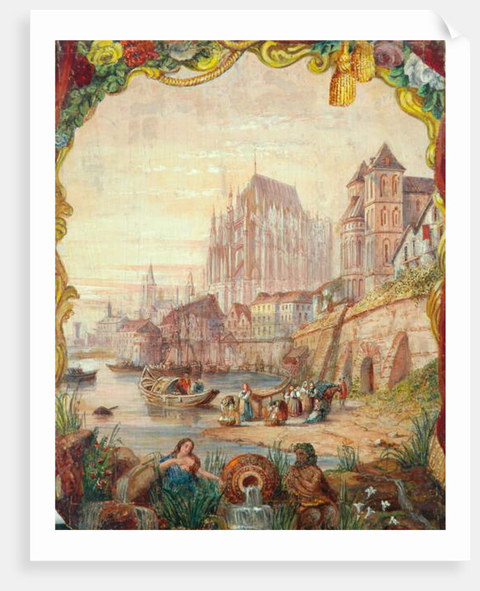 River Scene, 1855 by William Clarkson Stanfield