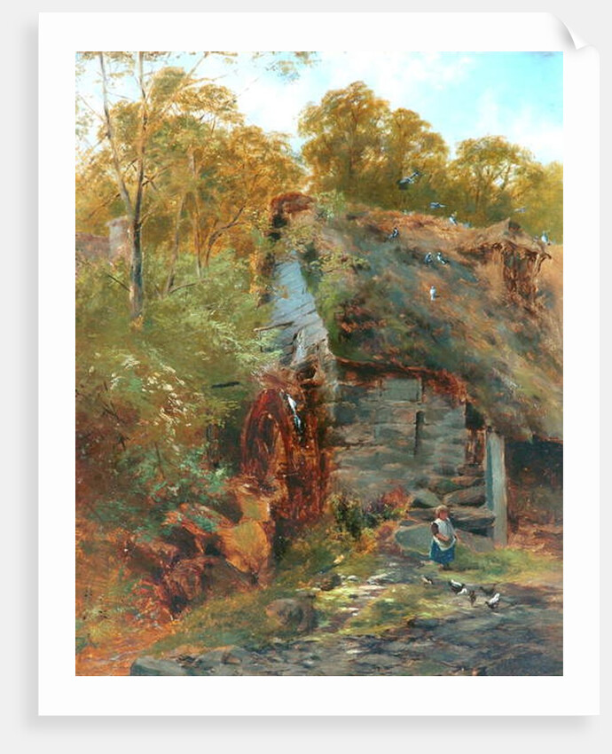 Chagford Mill, Devon by John Syer