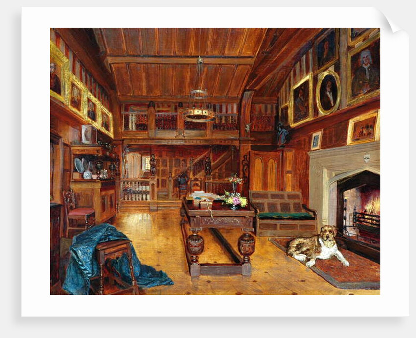 Shibden Hall, Housebody, 1877 by Henry Sykes