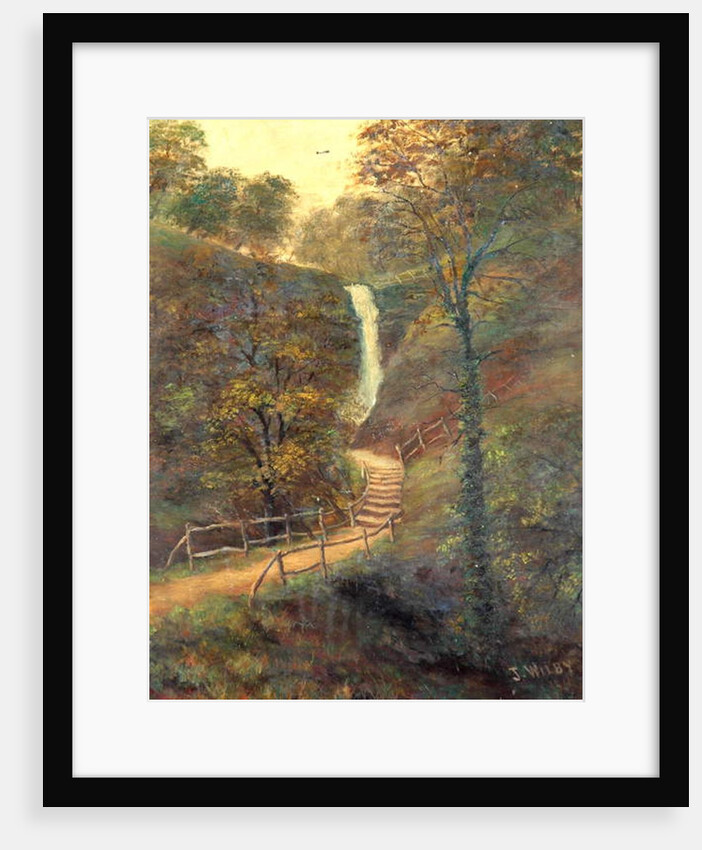 Shanklin Chine, Isle of Wight , 1911 by J. Wilby