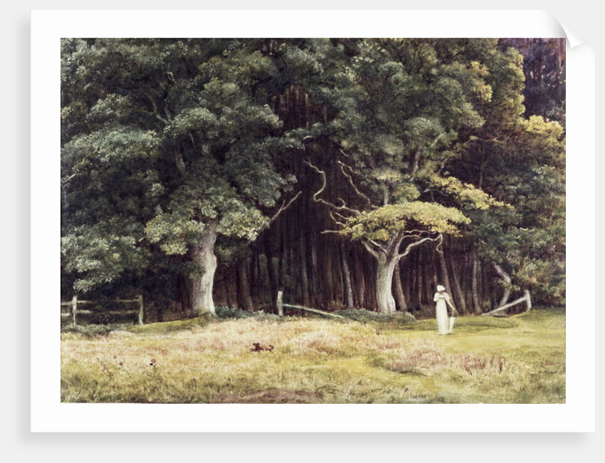 The Wooded Landscape, c.1900 by Edward John Poynter