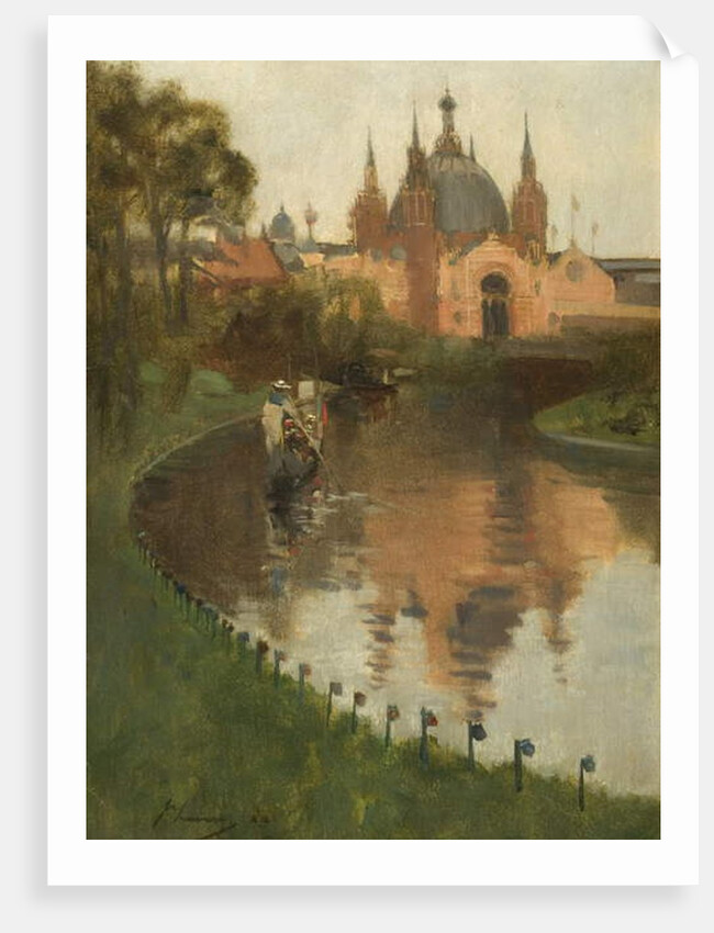 Kelvingrove, View from the River, 1888 by John Lavery
