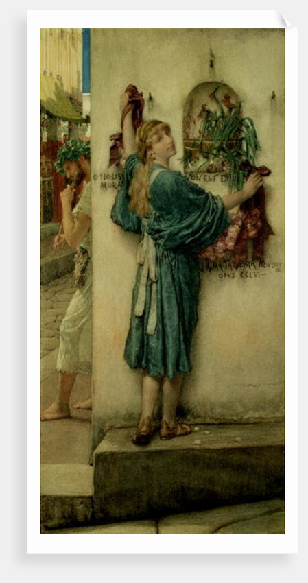 The Street Altar, 1883 by Lawrence Alma-Tadema