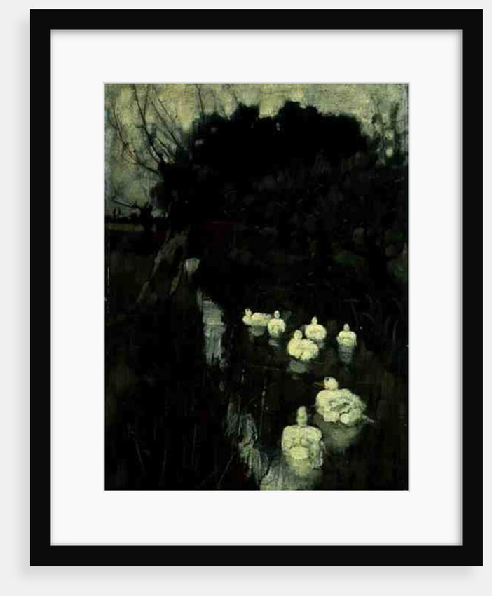 A Lincolnshire Stream, 1882 by Joseph Crawhall