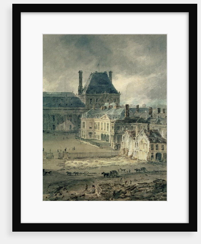 The Palace of the Louvre, 1801-2 by Thomas Girtin