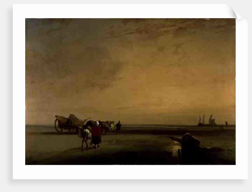 Normandy Sands by Richard Parkes Bonington