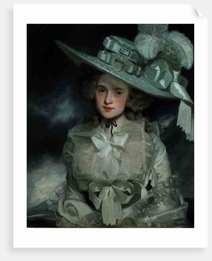 Portrait of Mary Boteler of Eastry, Kent, 1786 by John Hoppner