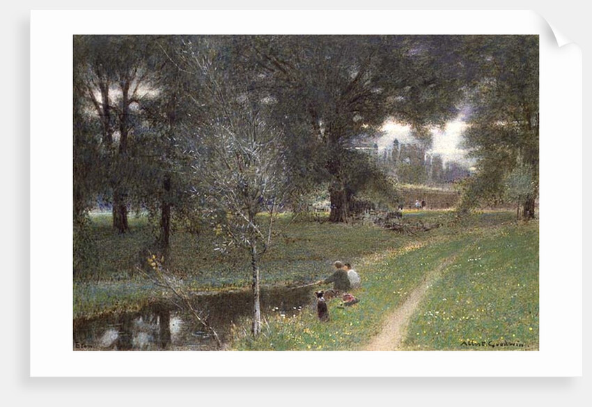 Eton, 1907 by Albert Goodwin
