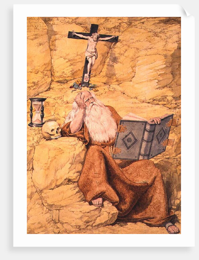 A Hermit, 1853 by Richard Dadd