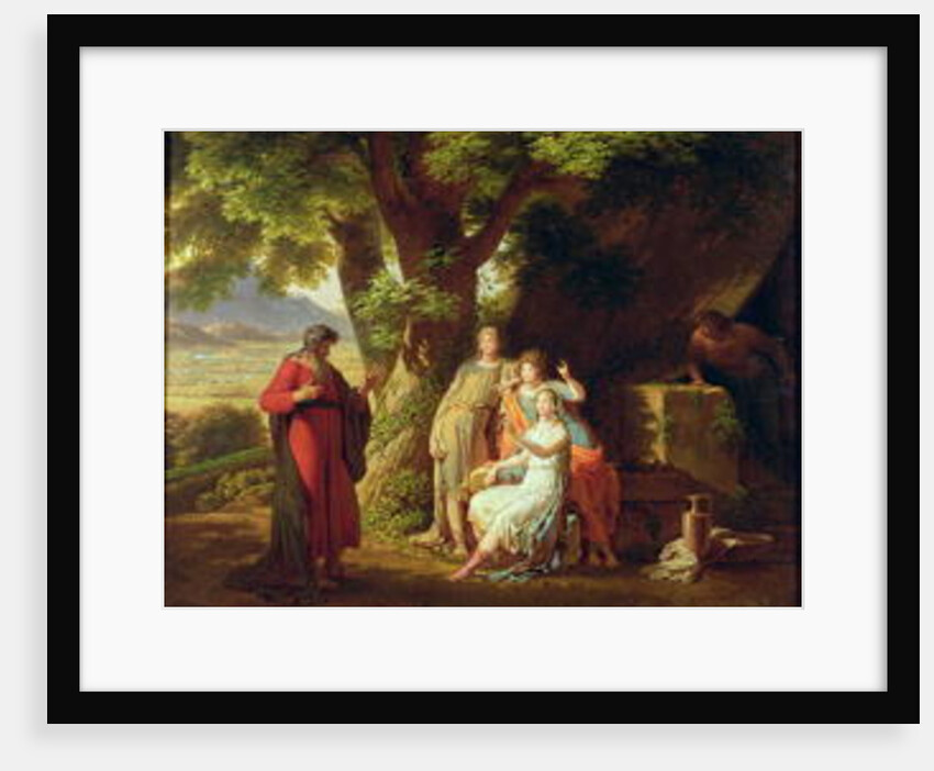 Moses and the Daughters of Jethro by Charles Lock Eastlake