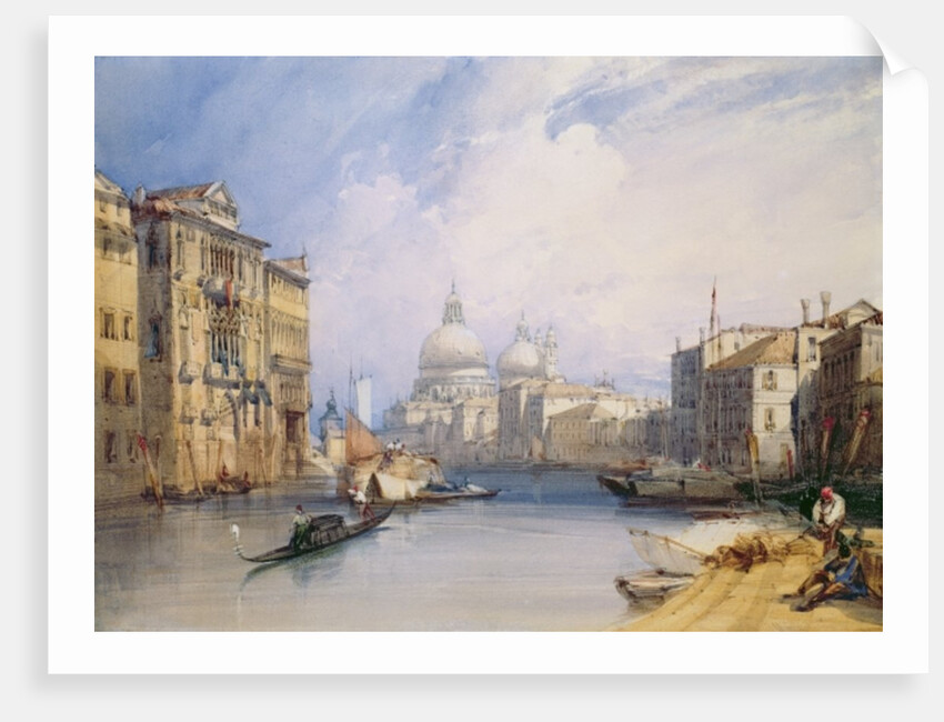 The Grand Canal, Venice, 1879 by William Callow