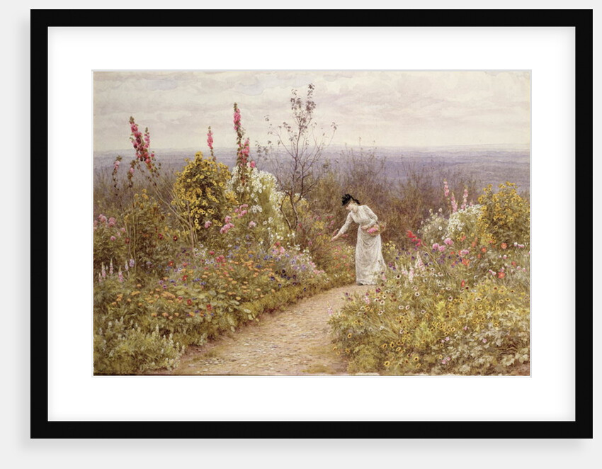 A Garden In October, Aldworth, 1891 by Helen Allingham