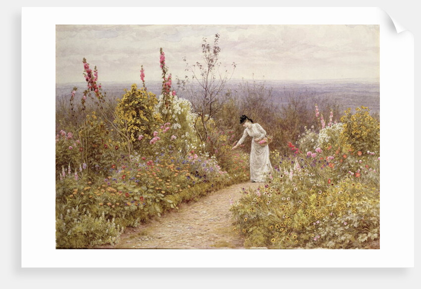 A Garden In October, Aldworth, 1891 by Helen Allingham