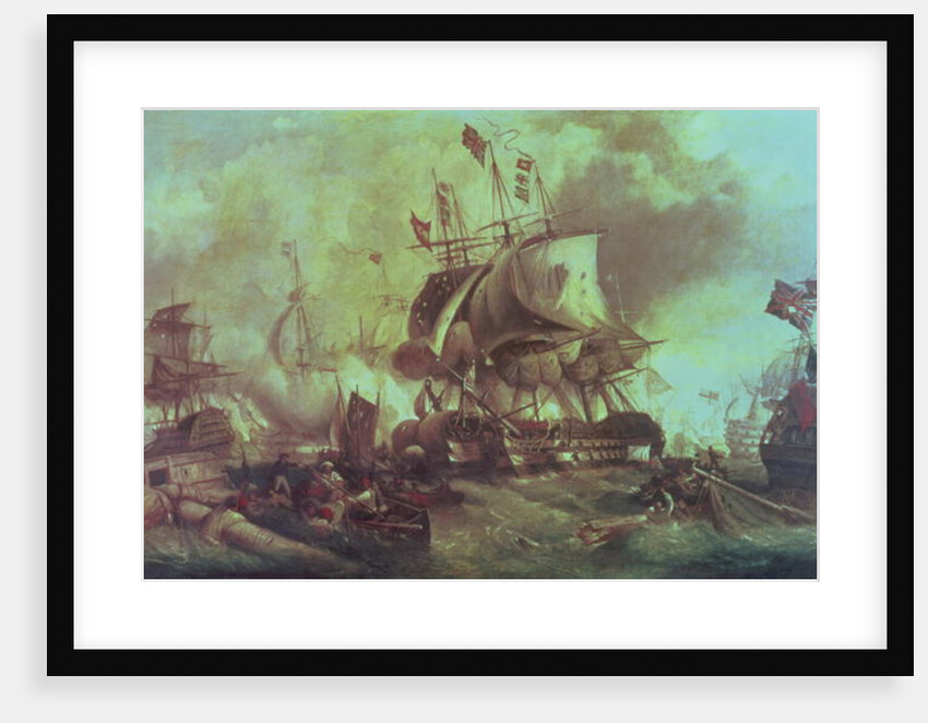 The Battle of Trafalgar, 1805, c.1848 by William Stuart