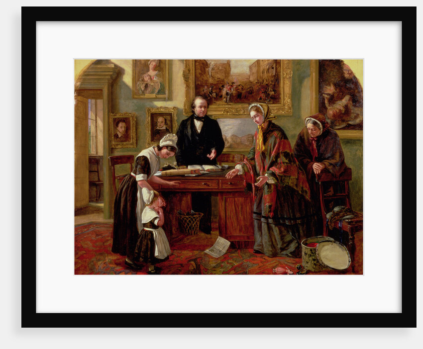 The Foundling restored to its Mother, 1858 by Emma Brownlow