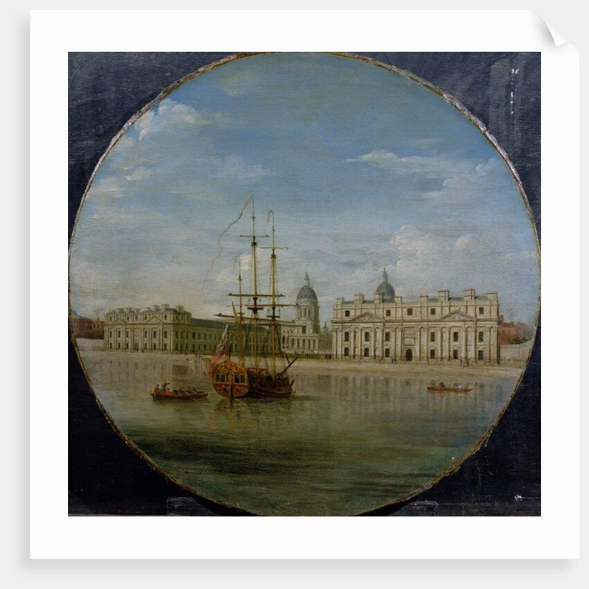 Greenwich Hospital from the River, 1748 by Samuel Wale
