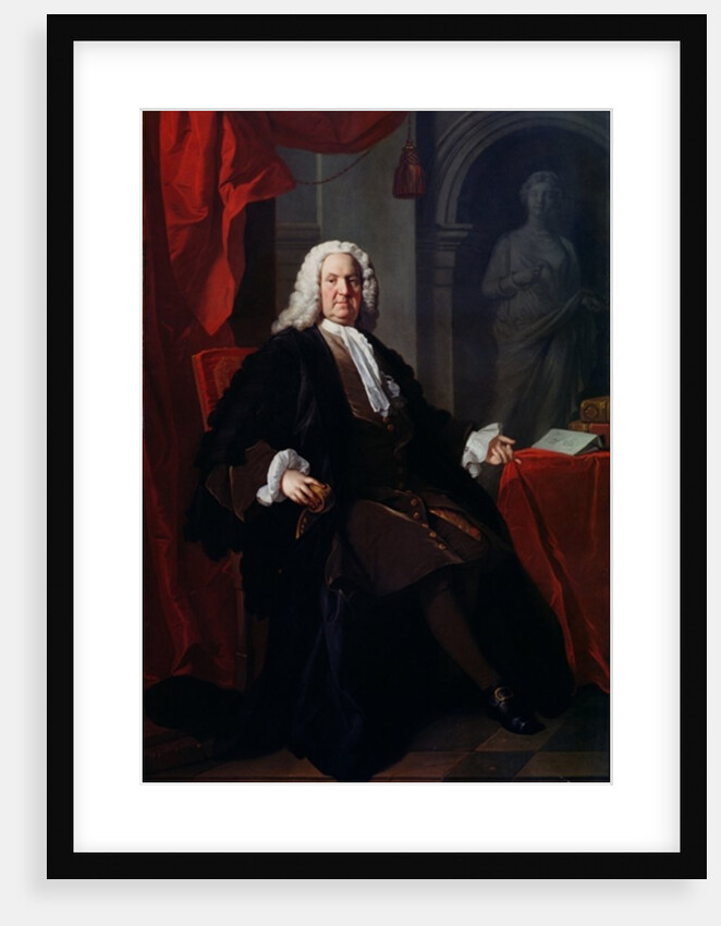 Portrait of Dr. Richard Mead, 1747 by Allan Ramsay