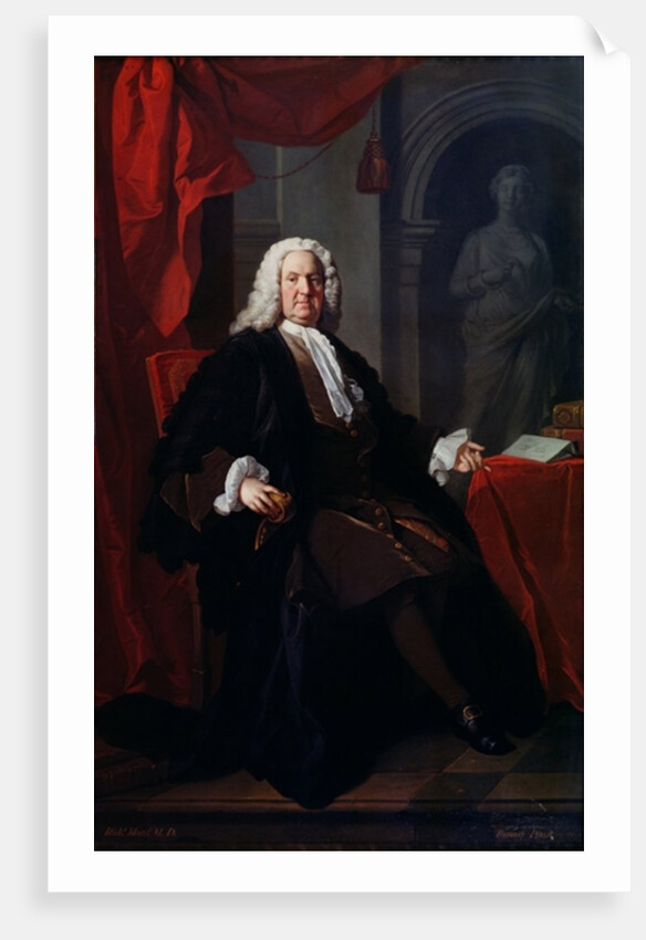 Portrait of Dr. Richard Mead, 1747 by Allan Ramsay