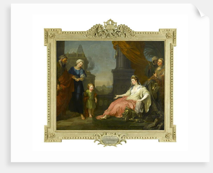Moses brought before Pharaoh's Daughter, 1746 by William Hogarth