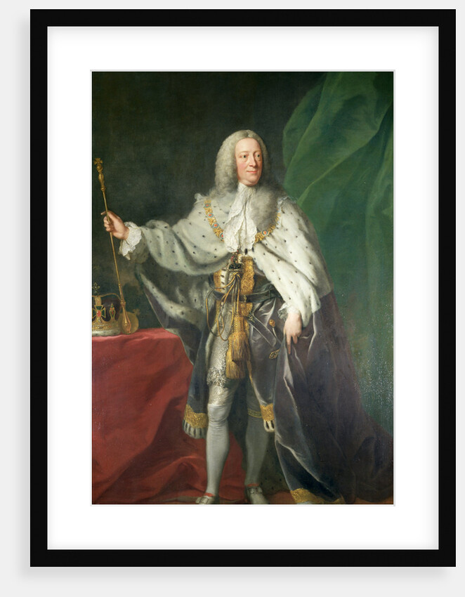 Portrait of King George II, 1758 by John Shackleton