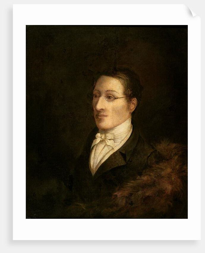 Portrait of Carl Maria Friedrich Ernst von Weber, German composer and pianist, c.1826 by John Cawse