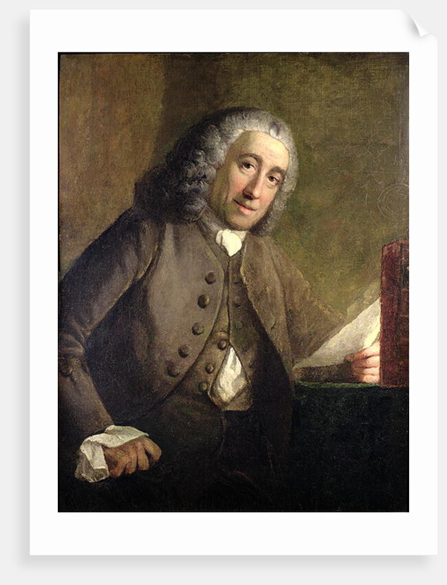 Portrait of Francis Fauquier, Lieutenant Governor of Virginia in the American Colonies, c.1757 by Benjamin Wilson