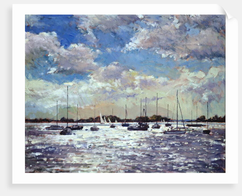 Evening Light, Gulf of Morbihan, 2002 by Christopher Glanville