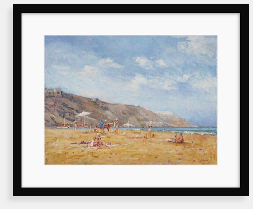 Bathers, Gozo by Christopher Glanville