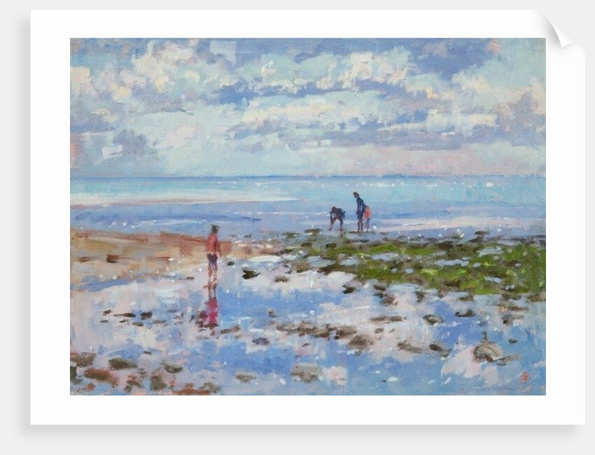 Low Tide Charmouth, 2012 by Christopher Glanville