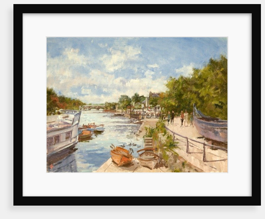The Thames at Richmond, 2012 by Christopher Glanville